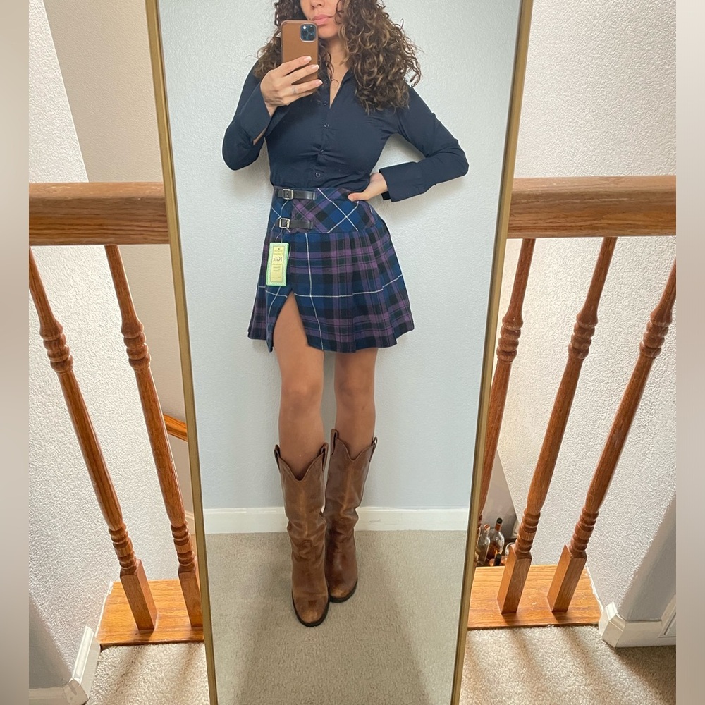NWT Authentic Woven Tartan kilt Size XS - Picture 2 of 10